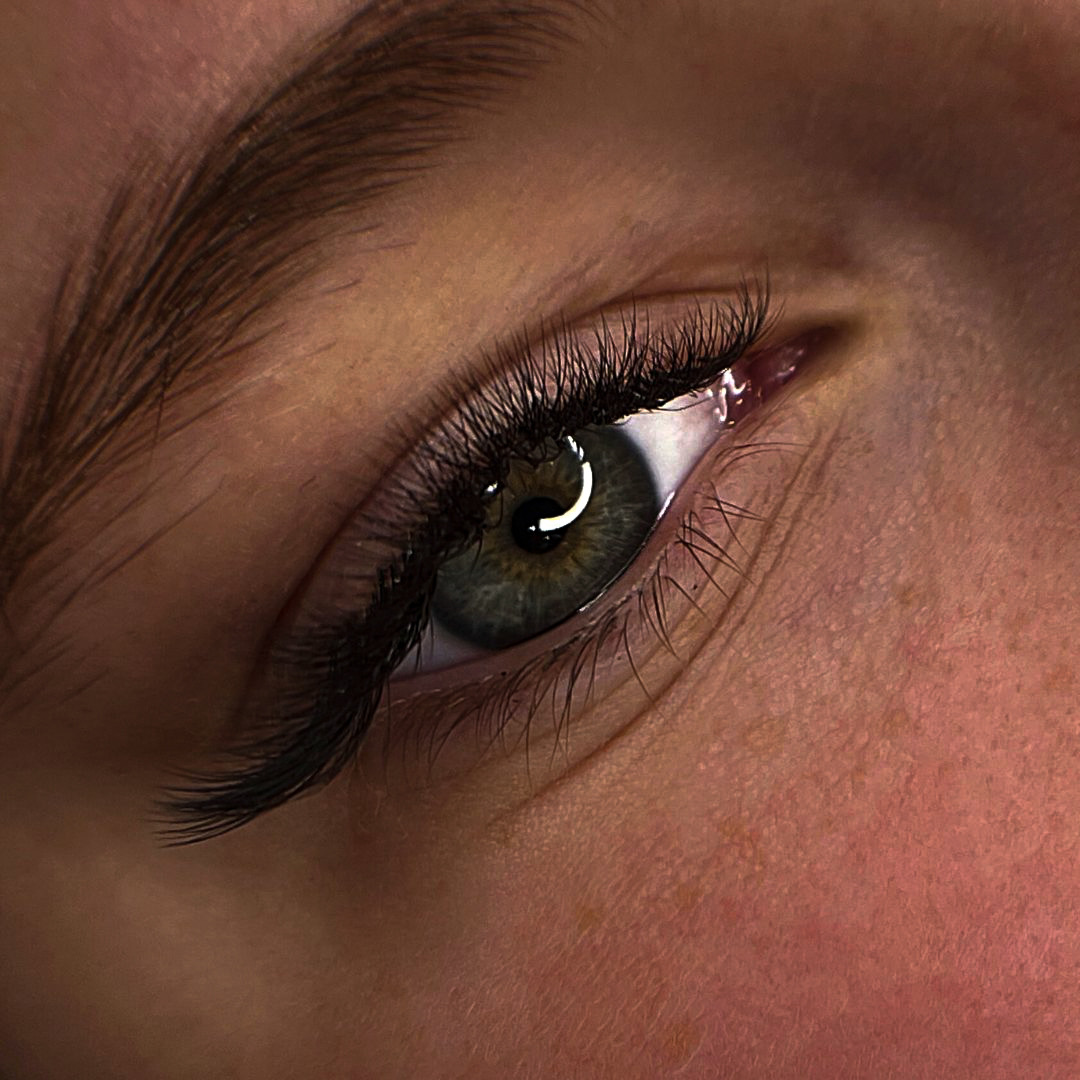 Natürlicher Wimpernaufschlag